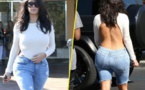 Kim Kardashian : 27 millions de fans et un contrat à 100 millions ? Elle fête ça avec une photo de ses fesses !