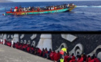 Une pirogue en provenance du Sénégal, avec 280 personnes à bord, est arrivée aux îles Canaries