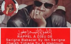 Rappel à Dieu de Serigne Babacar Sy ibn Al Maktoum à Tivaouane