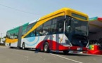TRANSPORTS / Réception de bus articulés du BRT, mardi