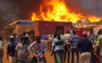 Incendie à Sékhoto ( département de Saraya) : 30 cases réduites en cendres