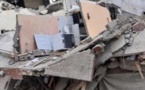 Effondrement d'un mur à Guédiawaye : Trois blessés, dont un dans un état grave
