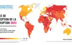 Transparency international indice de perception de la corruption 2023 : le Sénégal occupe la 43 ème position sur 180 pays