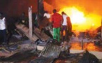 Touba : un incendie au marché Ocass
