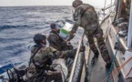 Golfe de Guinée: environ 900 kilos de cocaïne saisis par la Marine française