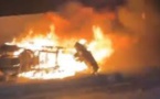 Agression à Dakar : Un commerçant blessé, une moto des bandits incendiée