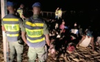 Migration irrégulière : 61 migrants interpellés par la gendarmerie entre Dakar, Mbour, et Fatick