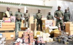 Pointe Sarène : 234kg de cannabis interceptés par la Douane