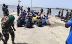 Migration irrégulière : Une pirogue interceptée au sud de Gorée