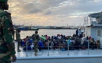 200 migrants irréguliers interceptés au large de Saint-Louis