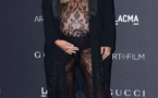 Enceinte, Kim Kardashian ose le transparent La star s'est rendue au gala du LACMA (Los Angeles County Museum of Art) dans une robe transparente signée Givenchy.