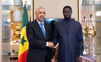 Photos/ 7ᵉ Sommet UA–UE à Luanda : le Président Bassirou Diomaye Diakhar Faye, a accordé une audience à Dr Sidi Ould Tah, Pdt de la BAD, cet après-midi