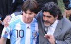 Argentine : Diego Maradona demande à Lionel Messi de revenir sur sa décision