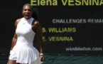 Serena Williams s'offre une neuvième finale à Wimbledon