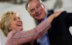 Hillary Clinton choisit Tim Kaine comme colistier