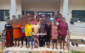 Kédougou : un réseau de proxénétisme démantelé, 34 jeunes filles nigérianes secourues
