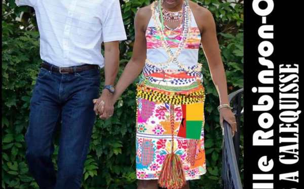 Arrêt sur image : Le couple Obama en vacances à Calequisse (Guinée Bissau)