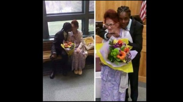 USA : Un jeune de 28 ans épouse une dame de 77 ans et fait le buzz malgré lui