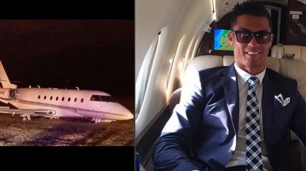 Cristiano Ronaldo: son jet privé a failli se crasher à Barcelone… (video)
