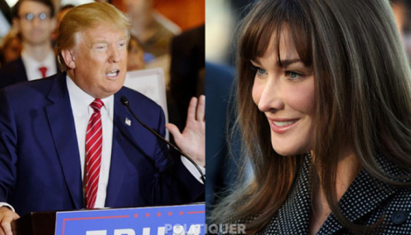 Donald Trump affirme avoir couché avec Carla Bruni-Sarkozy