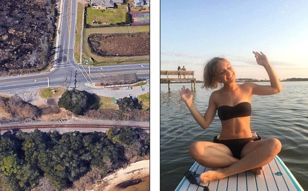 Elle se fait percuter par un train alors que son amie prenait des photos d'elle