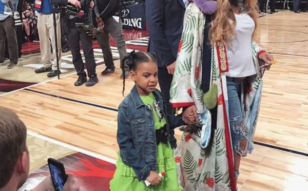 Le mignon clin d'oeil de la robe de Blue Ivy, la fille de Beyoncé