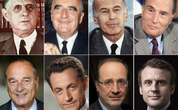 Que faisaient les précédents présidents français à 39 ans?