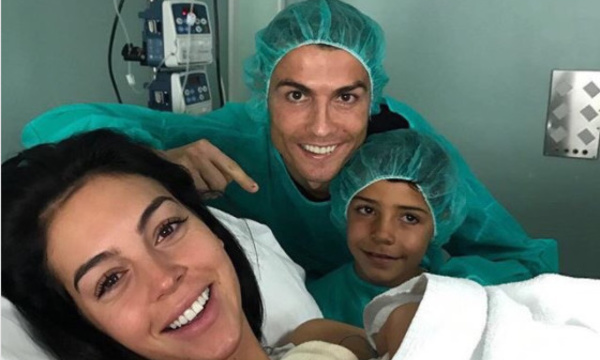 Cristiano Ronaldo de nouveau papa, d'une petite fille