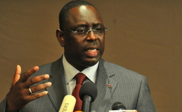 SENEGAL-PRESIDENTIELLE-DECLARATION Macky Sall salue une "victoire du peuple sénégalais"