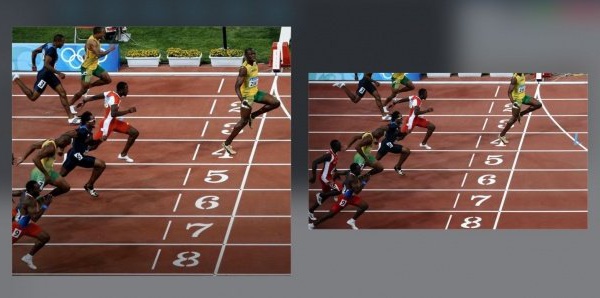 Taquin, Usain Bolt défend la "distanciation" avec une photo de son 100 mètres