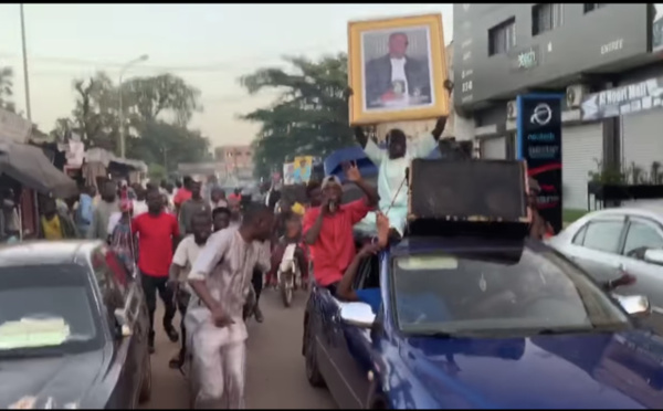 Mali : Marche pour la libération de Sidiki Diabaté.