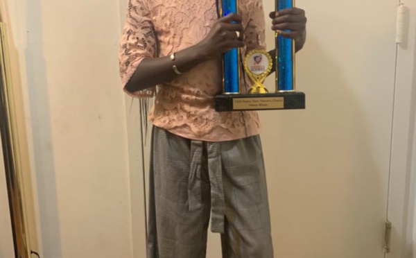 Éducation : Le Sénégal honoré aux Usa. Ndèye Fatou Bitèye, de père et de mère d’origine sénégalaise, remporte le trophée de « USA SLAM NATIONAL POESY 2020 »