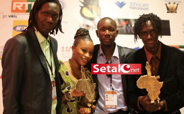 REGARDEZ. Aïda Samb et Gelongal honorent le Sénégal au Kora Awards