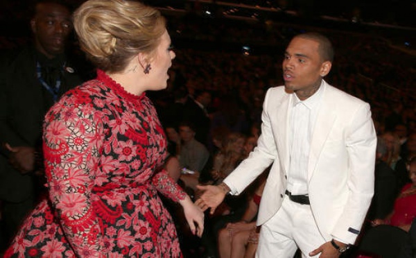 Adele dément avoir eu une altercation avec Chris Brown