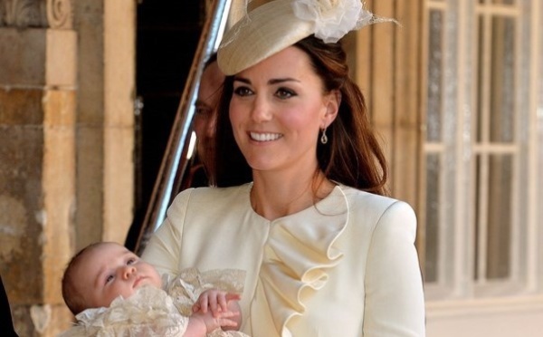 Le prince George est désormais baptisé.