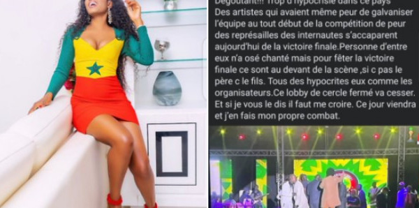 Queen biz tire sur Wally Seck et Youssou Ndour... "Dégoûtant!!! Trop d’hypocrisie dans ce pays"