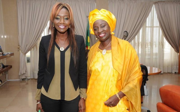 Coumba Gawlo Seck reçue par Mimi Touré