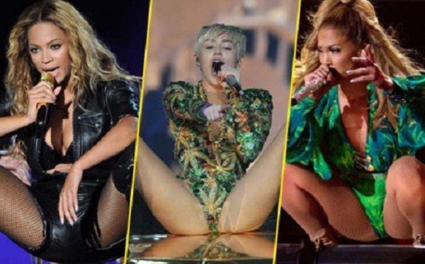 Beyoncé, Miley Cyrus, Jennifer Lopez : toutes Cuisses écartées...