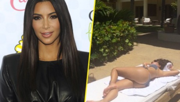Kim Kardashian : alerte au booty au Mexique !