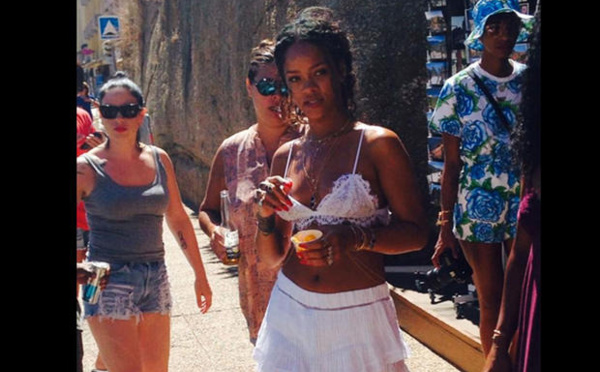 Rihanna fait monter la température à Calvi