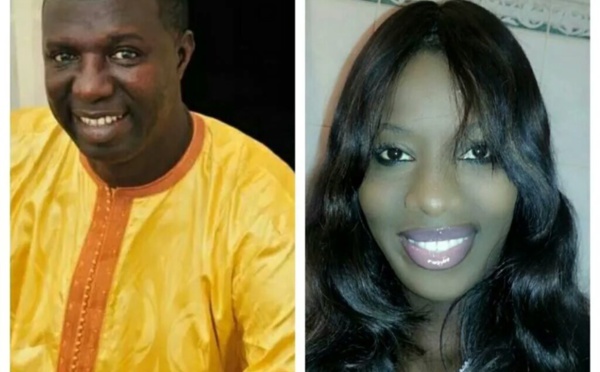 Fallou Dieng donne la main de sa fille