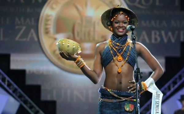 Nafissatou Ba, représentante du Sénégal à l'élection miss globe 2014