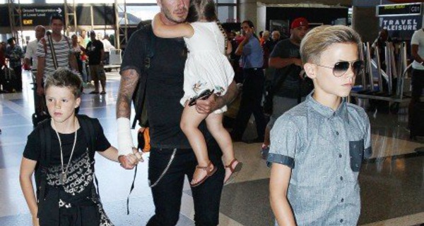 David Beckham :  " J'adorerais avoir un cinquième enfant "