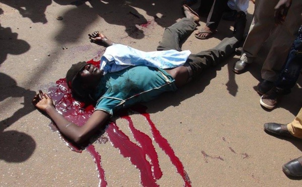 Le jeune manifestant tué ce matin au Burkina Faso