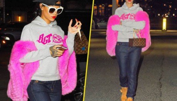 Rihanna : une vraie diva même chez son dentiste !