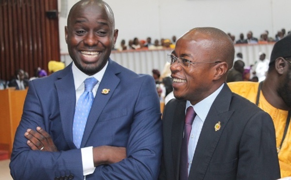 Mbow et Bocoum en pleine complicité !