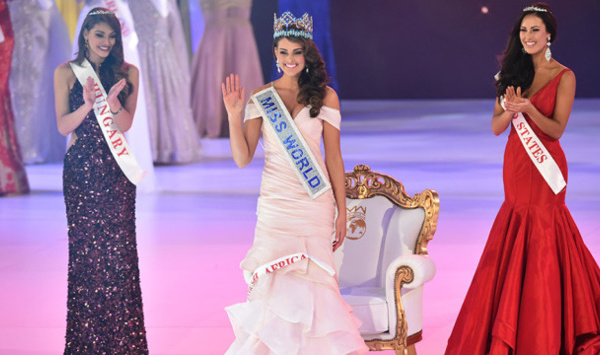 Miss Afrique du Sud couronnée Miss Monde 2014