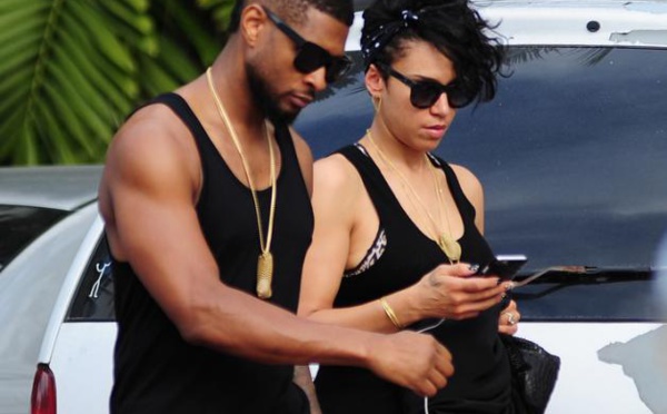 Bientôt le mariage ? Usher et sa petite amie sont fiancés !