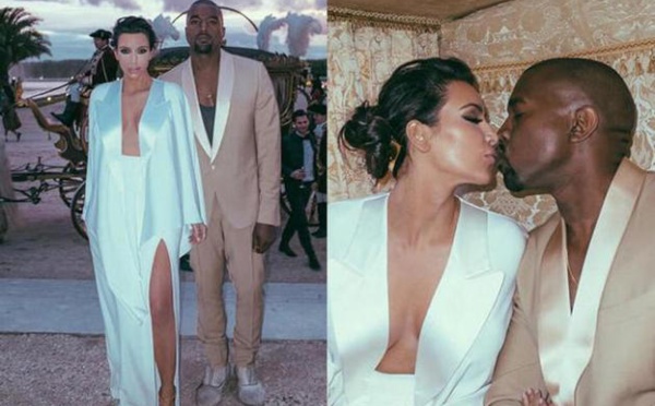 Des photos inédites du mariage de Kanye West et Kim Kardashian