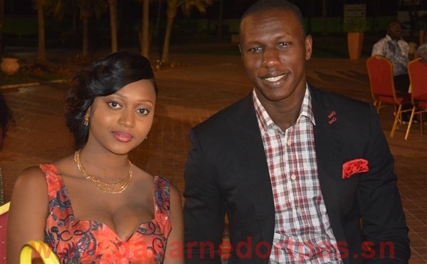 Gorgui Sy Dieng en compagnie de son épouse